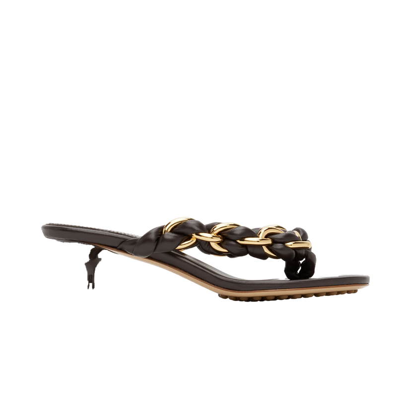 Кросівки та взуття Bottega Veneta Chain Dot Sandals "Brown" Коричневий | 659002 V0V50