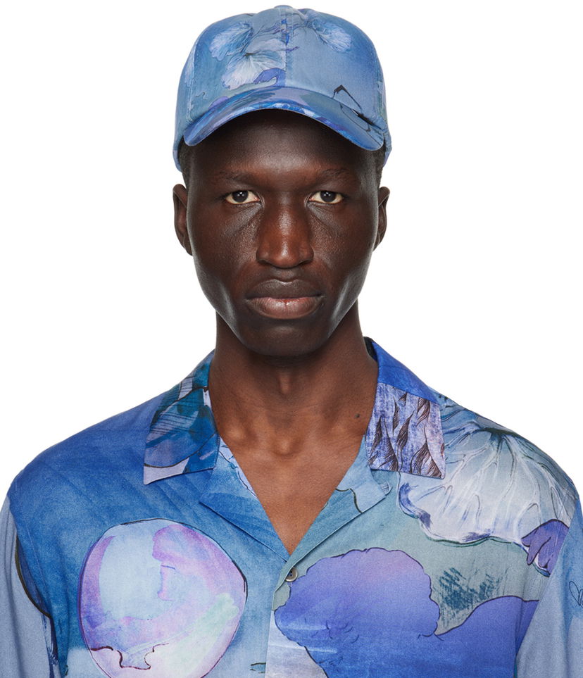 Кепка Paul Smith Paul Smith Narcissus Baseball Cap Синій | M1A-987DT-M777-47-0