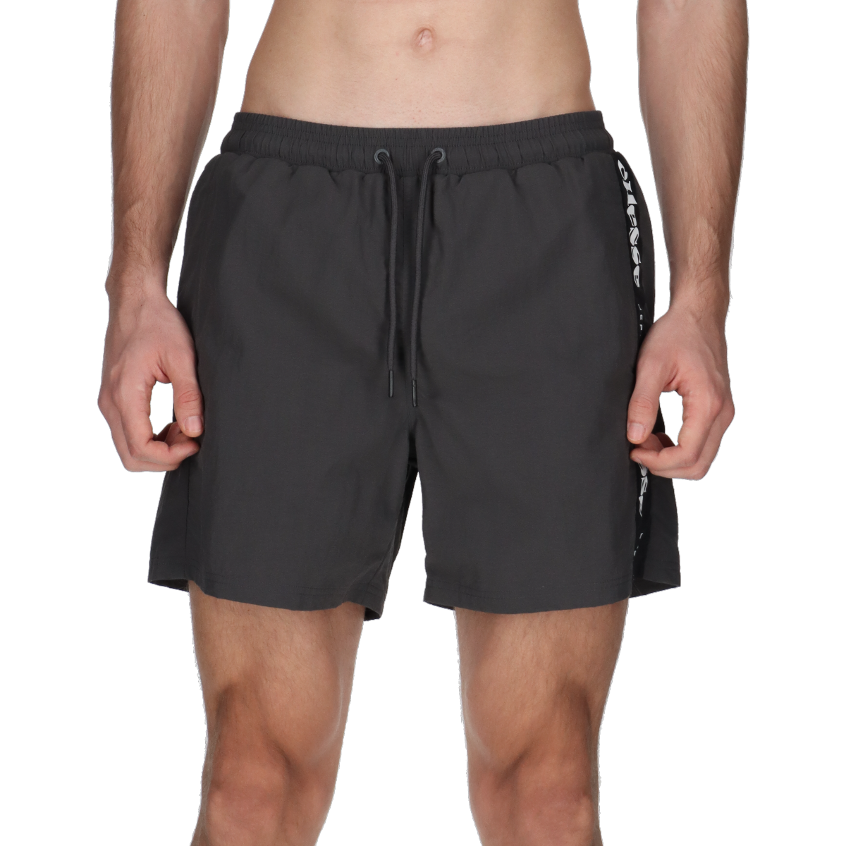 Купальники Ellesse Drawstring Swim Shorts with Side Stripe Сірий | ELA241M217-32, 0