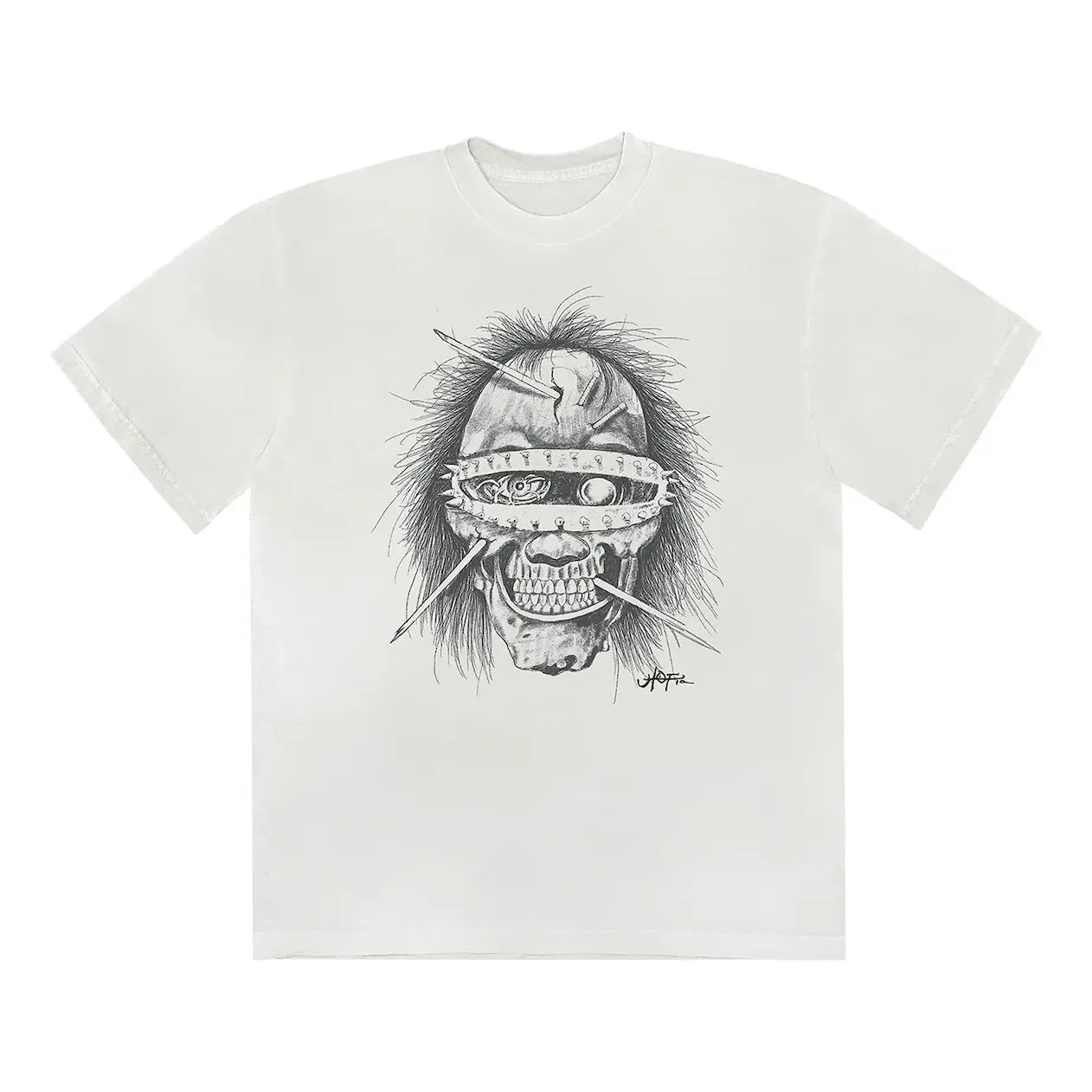 Футболка Cactus Jack by Travis Scott Travis Scott Utopia T-Shirt білий | TSUT-BS04, 0