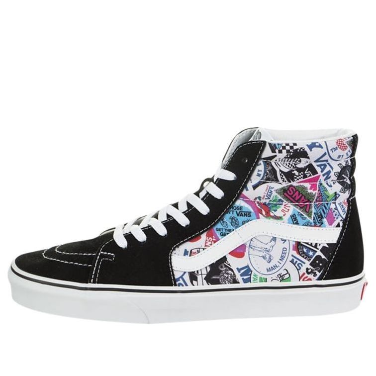 Кросівки та взуття Vans SK8-HI 'Sticker Mash Up' чорний | VN0A38GEVFV
