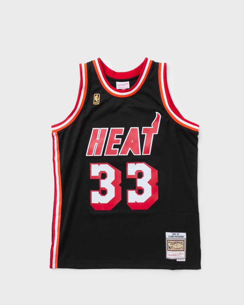 Джерсі Mitchell & Ness NBA Swingman Jersey Miami Heat 1996-97 Alonzo Mourning чорний | SMJYAC18093-MHEBLCK96AMO