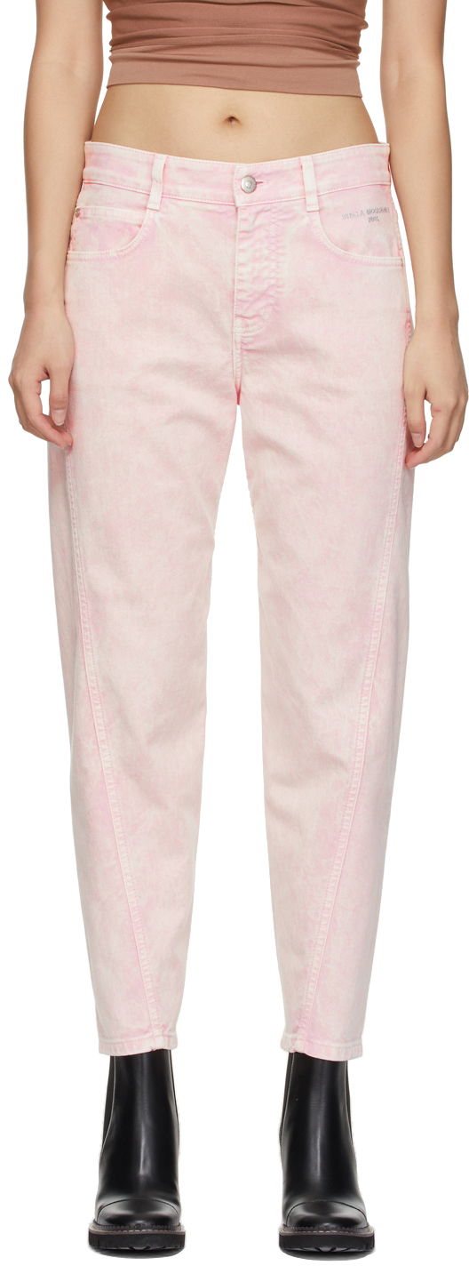 Джинси Stella McCartney Twisted Seam Jeans Рожевий | 604339SOH59
