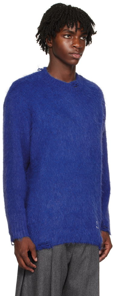 Cветр ADER ERROR Rous Distressed Knit Sweater Синій | BMADFWKT0304BL, 4