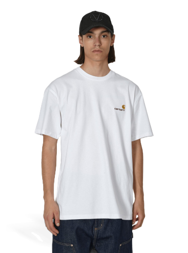 Футболка Carhartt WIP American Script білий | I029956 02XX