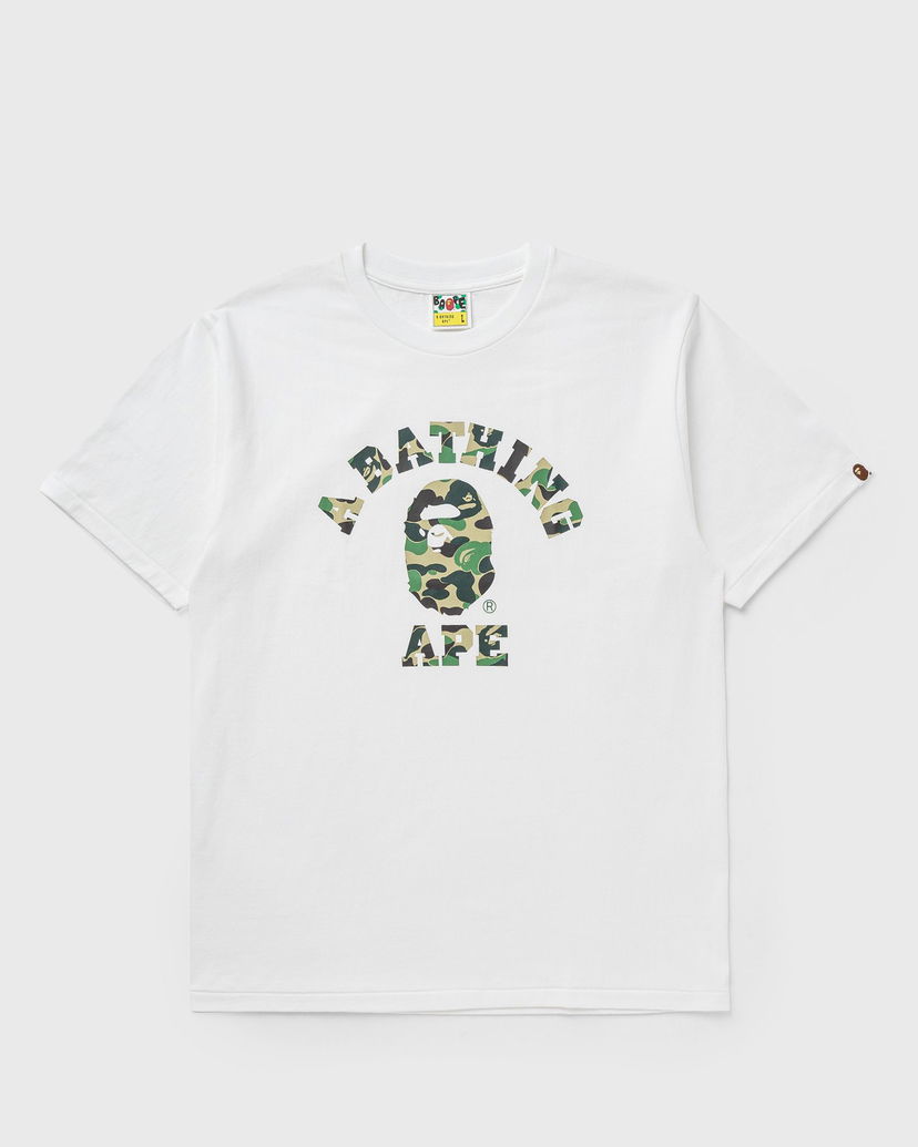 Футболка BAPE ABC CAMO COLLEGE T-shirt білий | 001TEK801005MWH0