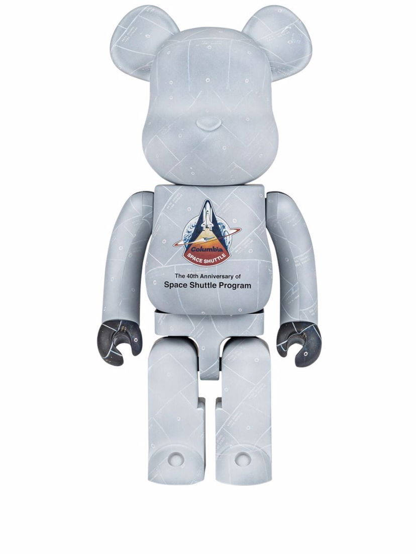 Колекційний Medicom Toy BE@RBRICK Space Shuttle 1000% figure - White Сірий | MEDI002617908798