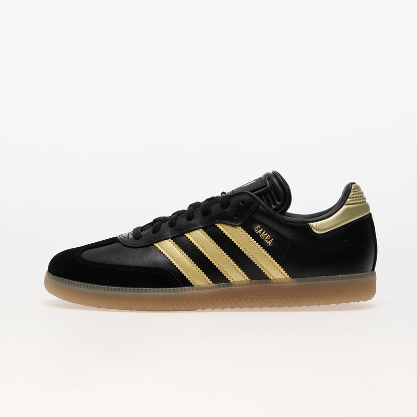 Кросівки та взуття adidas Originals Messi x Samba Light Pink/ Core Black/ Gum4 чорний | IH8159