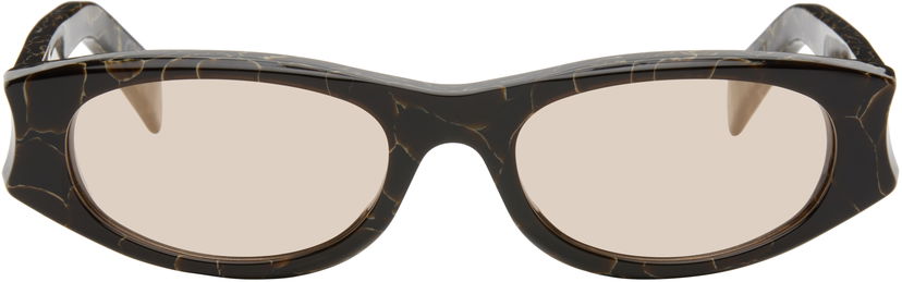 Сонцезахисні окуляри RETROSUPERFUTURE Razzo Sunglasses Коричневий | LS3