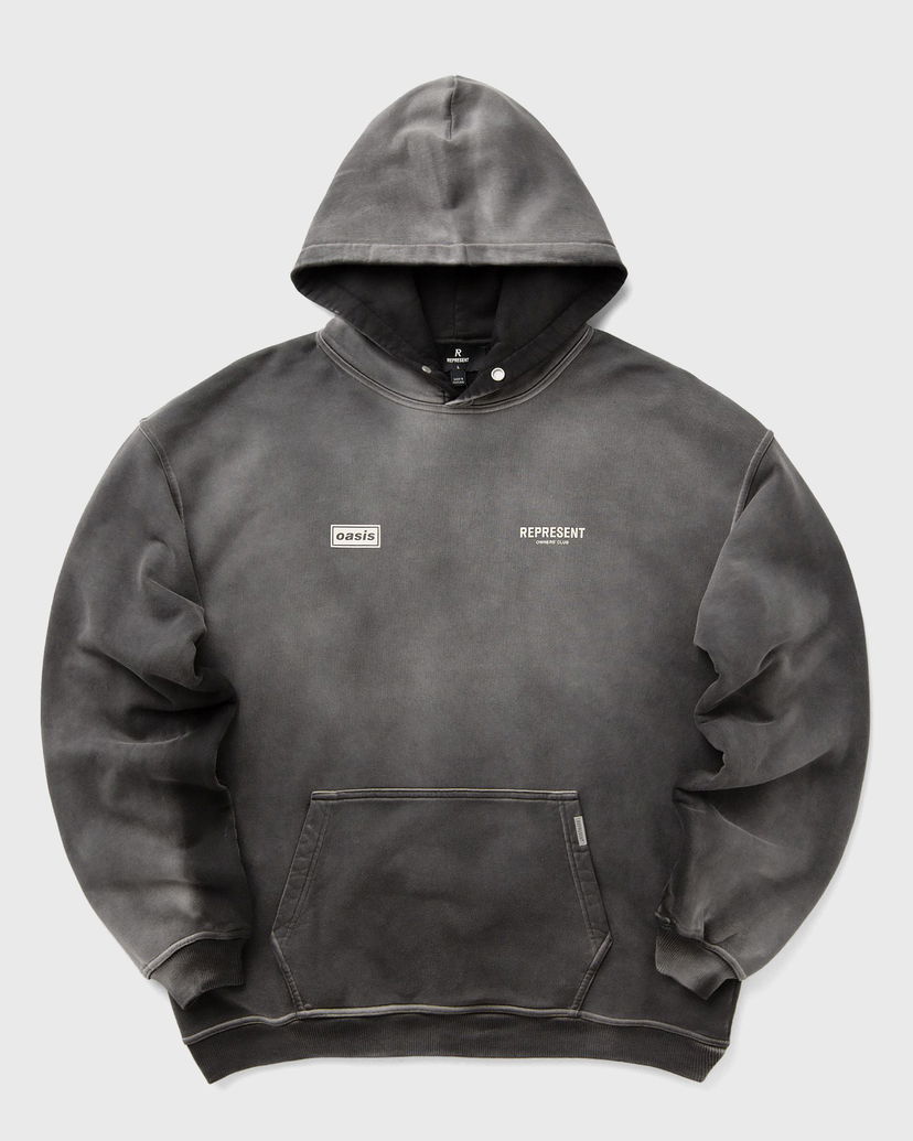 Світшоти Represent Clo Oasis Owners Club Distressed Hoodie Сірий | OCM100008-04