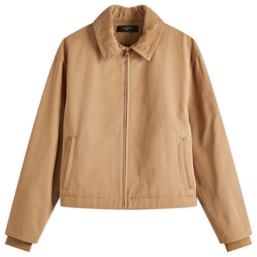 Куртка бомбер AMIRI AMIRI Quad Work Jacket, Size Large Коричневий | AWOUWJ1011