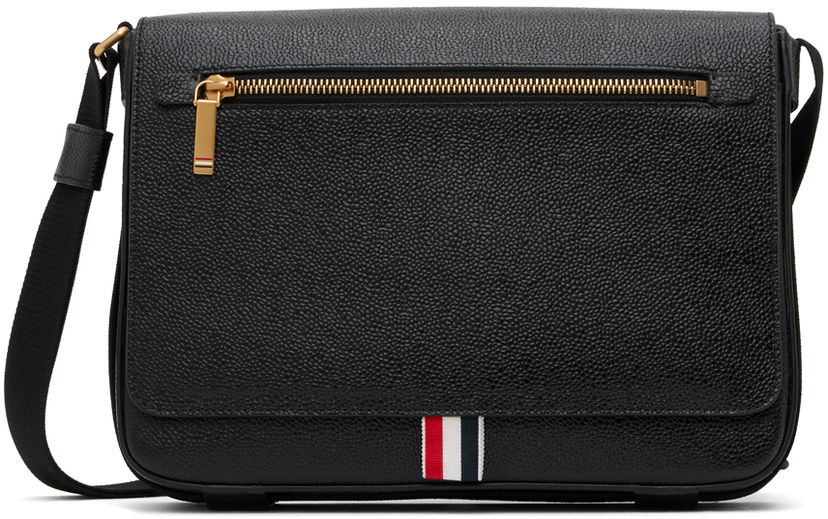 Сумка Thom Browne Thom Browne Reporter Bag чорний | MAG143B-00198
