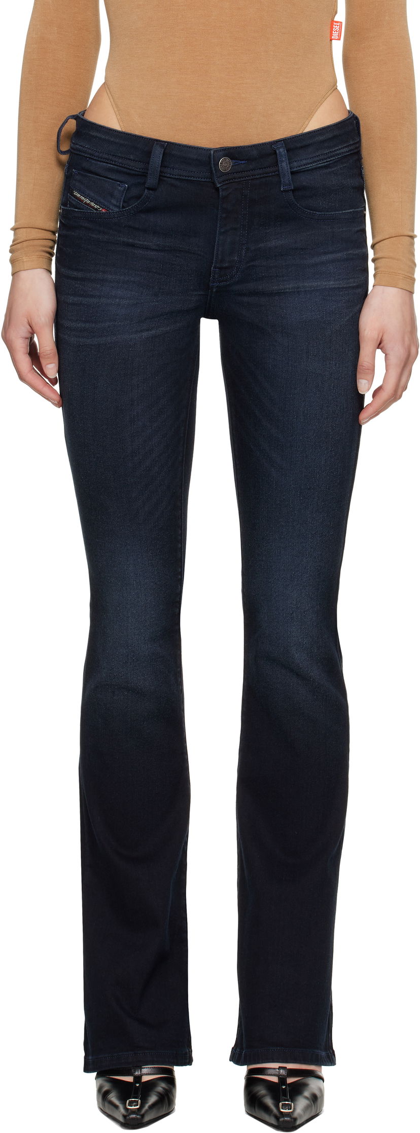 Джинси Diesel Diesel 1969 D-Ebbey Bootcut Jeans Синій | A11003 0BMBU