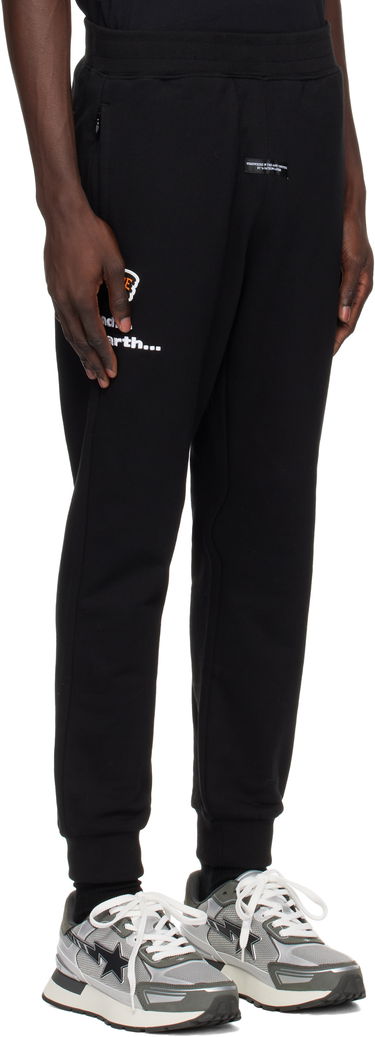 Спортивні штани AAPE by A Bathing Ape AAPE by A Bathing Ape Main Sweatpants чорний | AAPPTMB637XXNBKX, 1