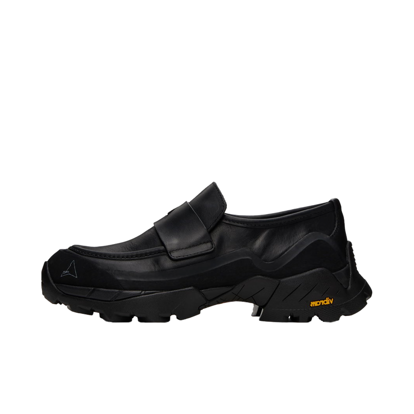 Кросівки та взуття ROA Leather Loafers чорний | LOLE10-001