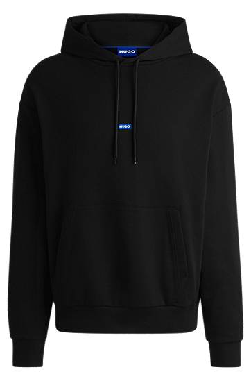 Світшоти BOSS HUGO Cotton-Terry Hoodie чорний | 50522374