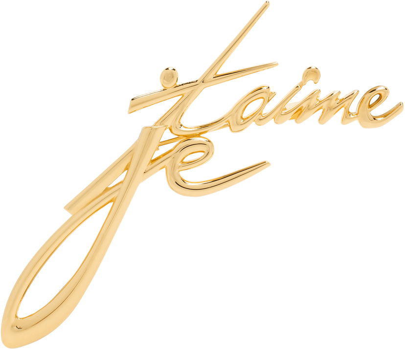 Pin Balmain Brass Brooch Металік | EN1XM469MBRA