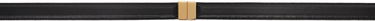 Ремені TOTEME TOTEME Slide Clasp Belt чорний | 251-WAM0033-LE0025, 0