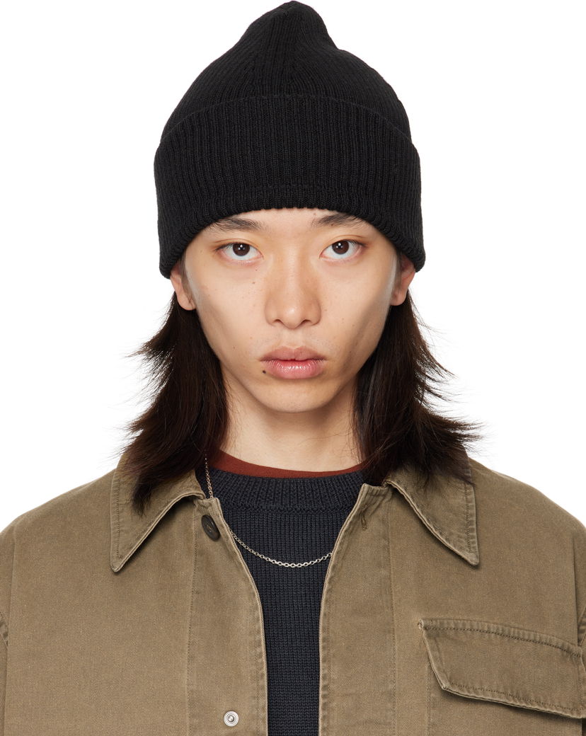 Шапка OUR LEGACY Our Legacy Knit Beanie чорний | A4258KB