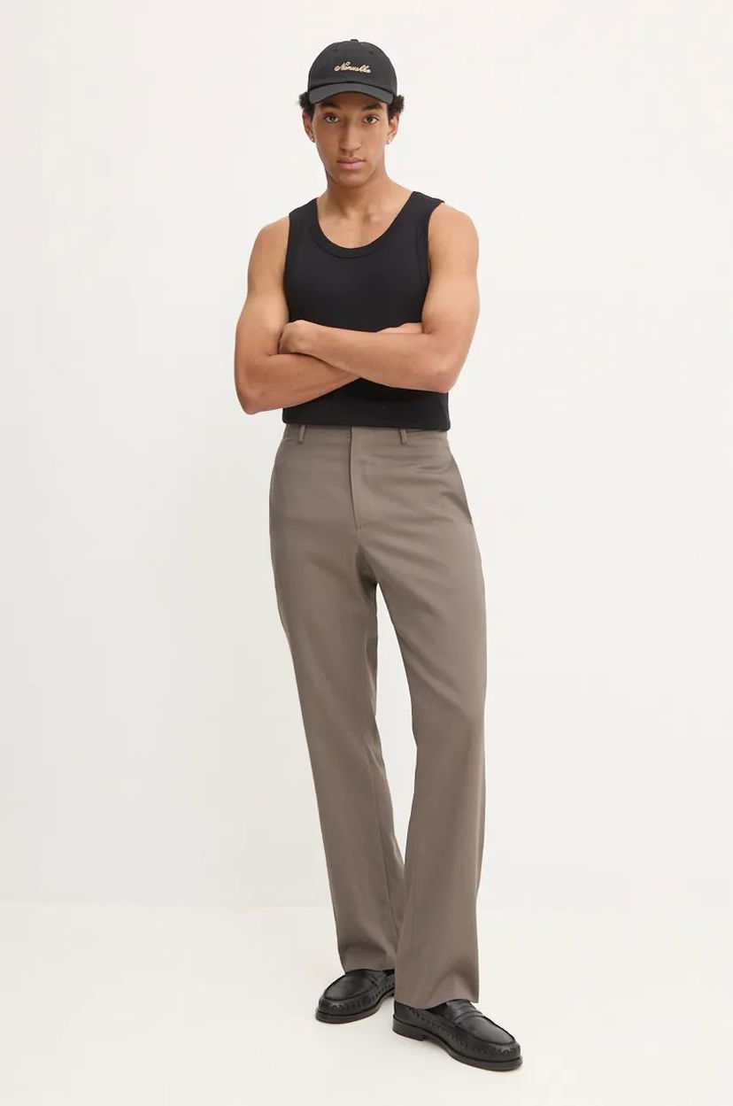 Безрукавка Nanushka Wool Dress Pants чорний | NM24PFPA02093