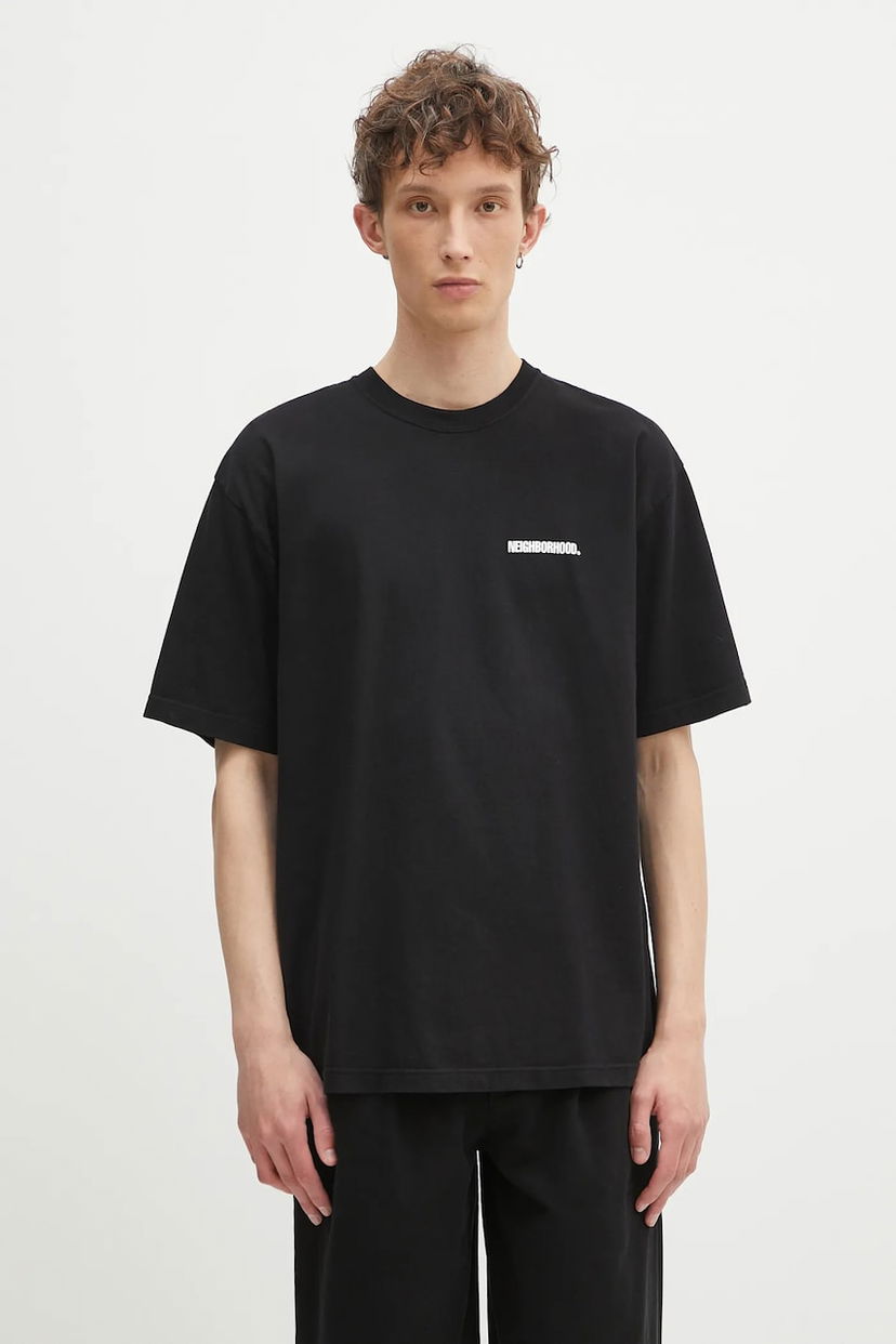 Футболка Neighborhood NEIGHBORHOOD Nh Tee SS-2 Print T-Shirt чорний | 242PCNH.ST02