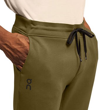Спортивні штани On Running Drawstring Cuffed Sweatpants Зелений | 1ME11471935, 2