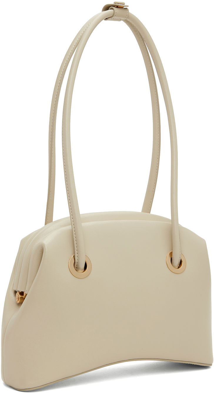 Сумочка OSOI Circular Top Handle Handbag бежевий | 20FB010-11-02, 1
