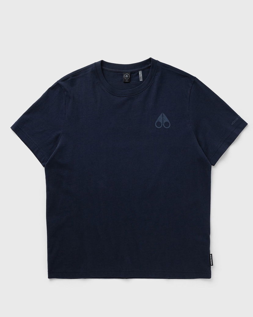 Футболка Moose Knuckles Moose Knuckles Off Island T-Shirt темно-синій | M15MT770-833