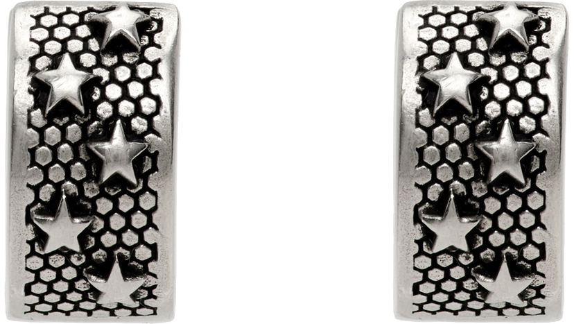 Сережки Maison Margiela Star Earrings Сірий | SM1VG0049 P6476