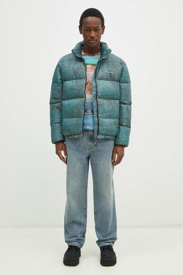 Пуховик thisisneverthat thisisneverthat PERTEX T Oversized Down Jacket Зелений | TN243OOWHS02, 4