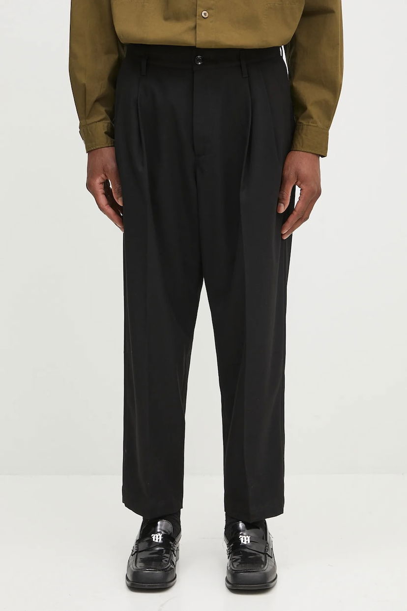 Штани Neighborhood NEIGHBORHOOD Two Tuck Pants чорний | 242SPNH.PTM07