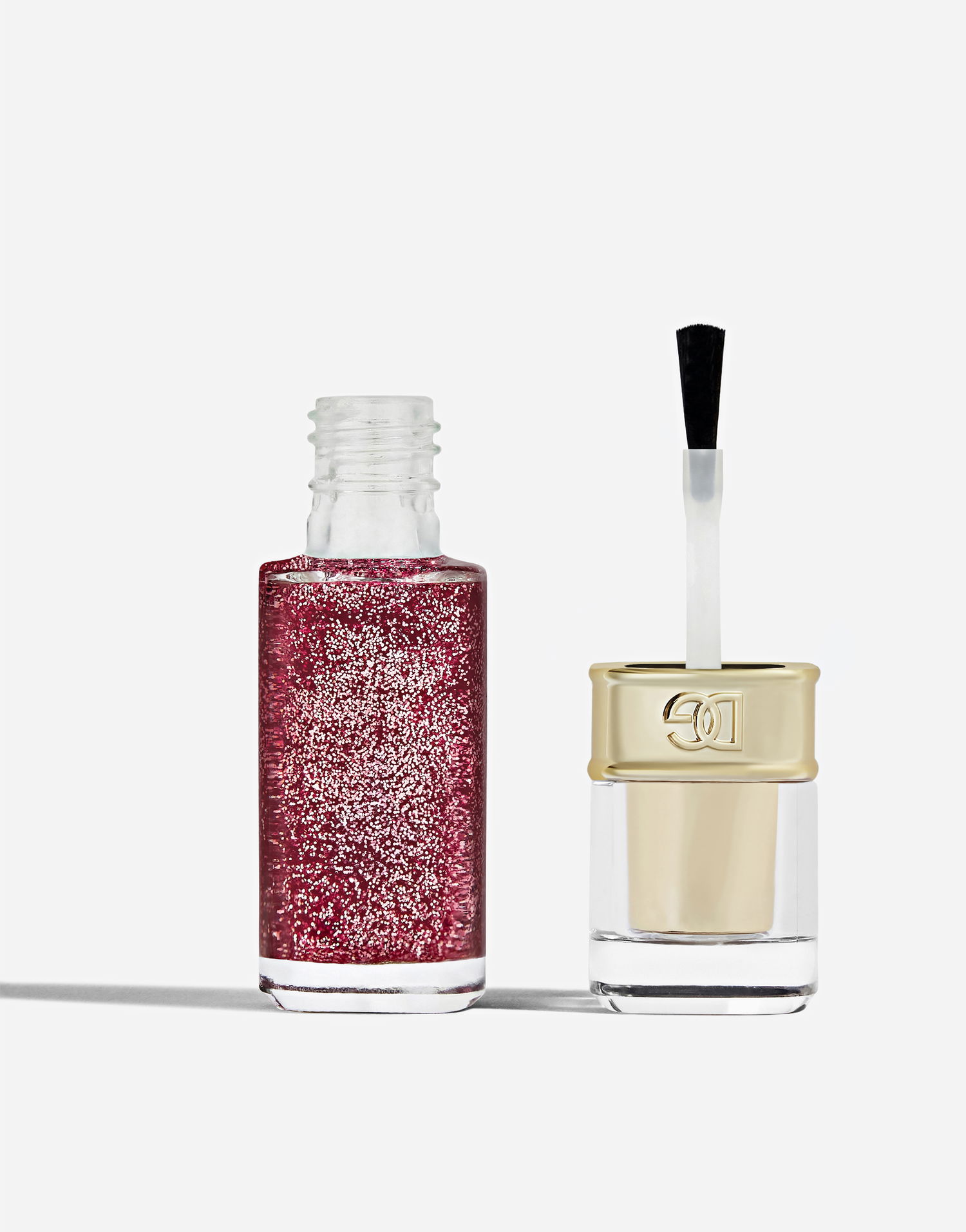 Духи та ароматизатори Dolce & Gabbana Dolce & Gabbana Nail Lacquer Superstar Clear Base With Rose Pink Glitter Червоний | MKUPNLS0000V0004, 1