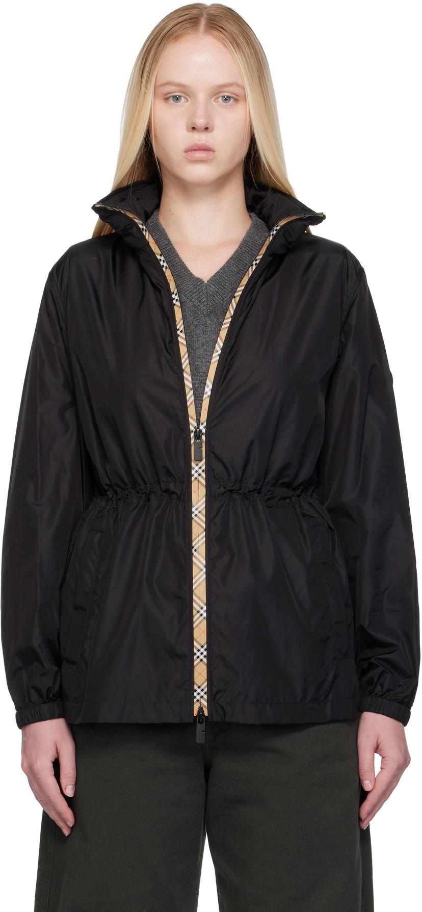 Вітровка Burberry Burberry Blackpool Jacket чорний | 8113815