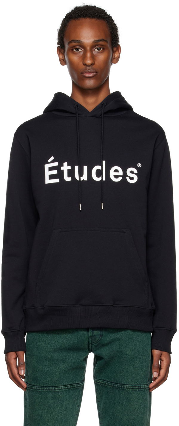 Світшоти Études Klein Logo Hoodie чорний | C00ME250OC16BK