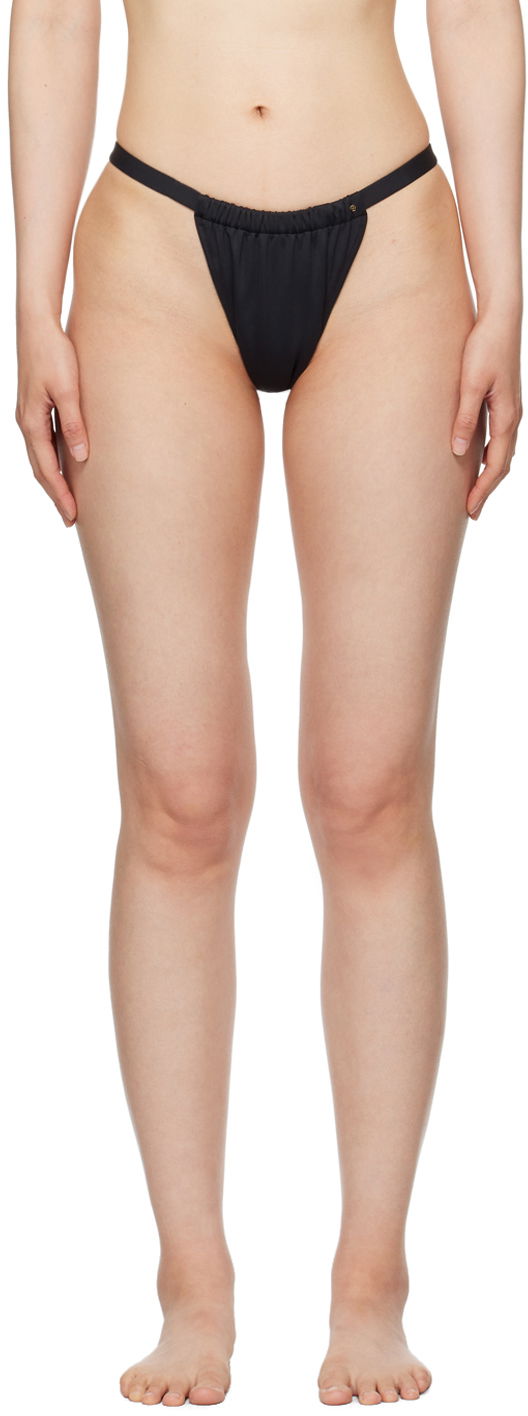 Трусики Anine Bing ANINE BING Milani Bikini Bottom Swimwear чорний | A-11-2212-000