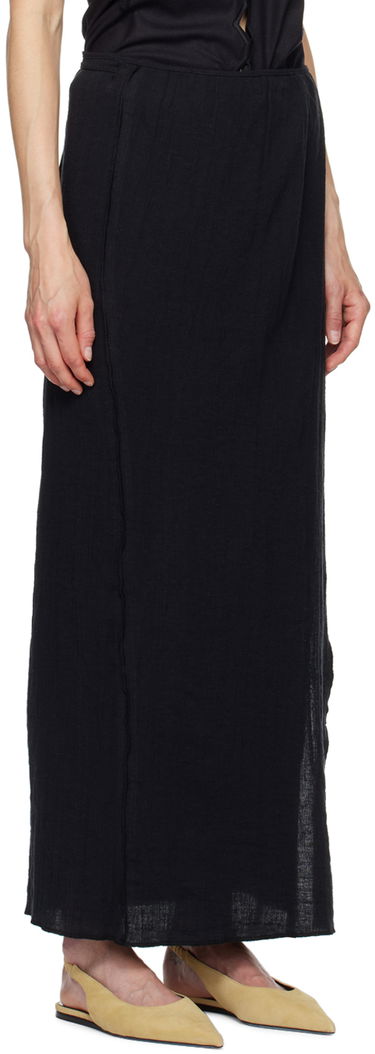 Спідниця Baserange Maxi Skirt with Front Slits бежевий | SKSKW-CL-AU24, 4