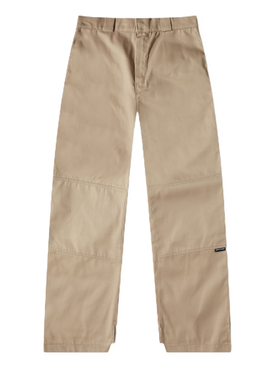 Штани Palm Angels Waistband Logo Chino Pant Beige/Yellow бежевий | PMCG003S23FAB0016118
