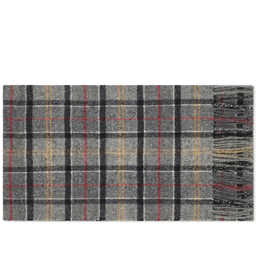Шарф Barbour Tartan Lambswool Scarf Modern Сірий | USC0001TN71