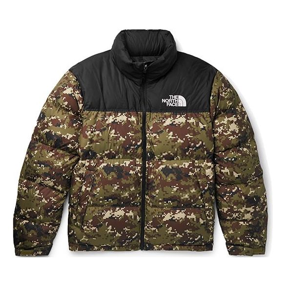 Пуховик The North Face 1996 Retro Nuptse Camo Puffer Jacket Зелений | NF0A3C8D-LJ8, 0