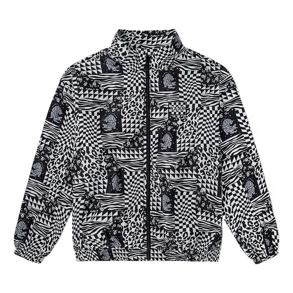 Вітровка Vans Vans Grid Full Print Jacket чорний | VN0A5H9T7TO, 0