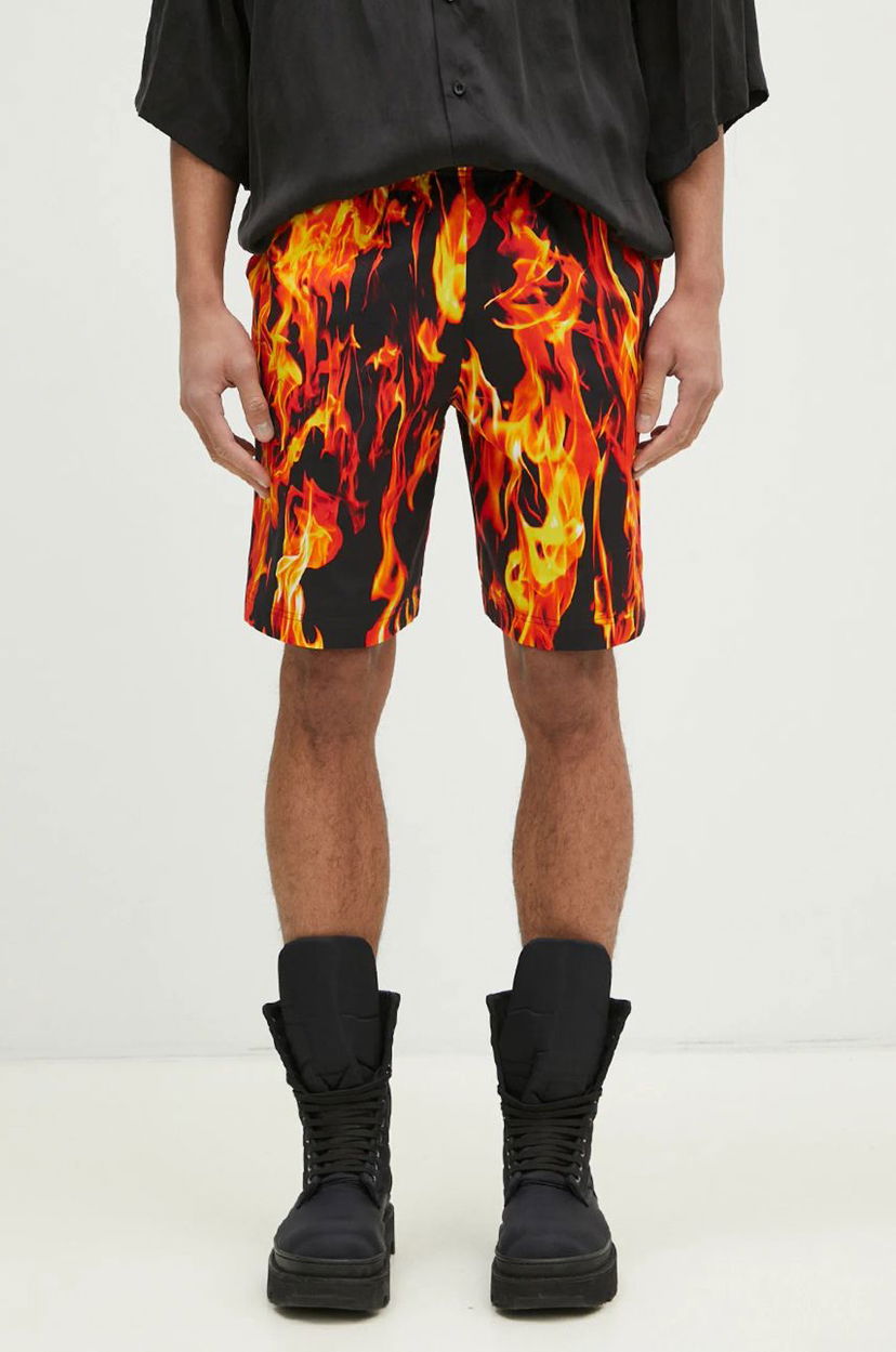 Шорти VETEMENTS VETEMENTS Fire Shorts Різнокольоровий | UA66SS400X