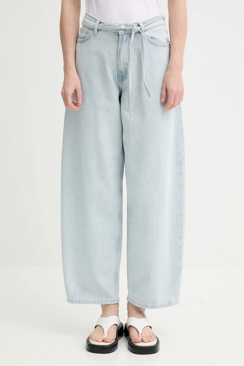 Джинси Samsoe Samsoe Samsoe Samsoe SAHARPER High Waist Jeans Синій | F25200006