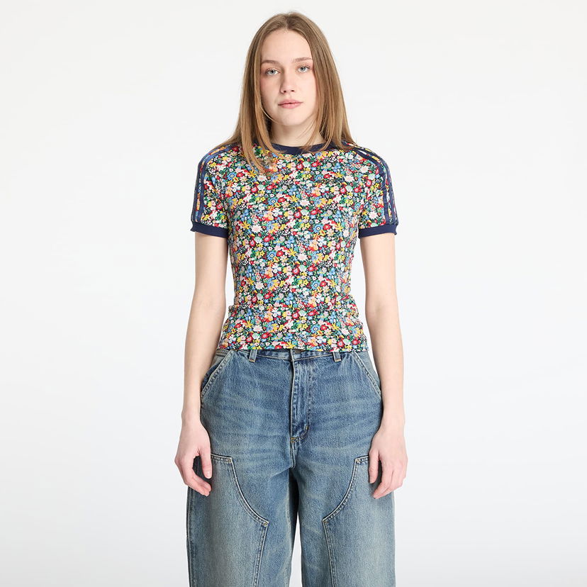 Футболка adidas Originals adidas Originals x Liberty London Cali Floral T-Shirt Різнокольоровий | JC7776