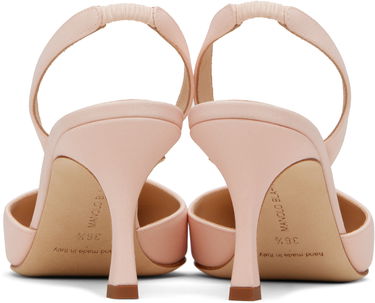 Аксесуари Manolo Blahnik Manolo Blahnik Carolyne 70 Slingback Heeled Sandals бежевий | 225-1891, 4