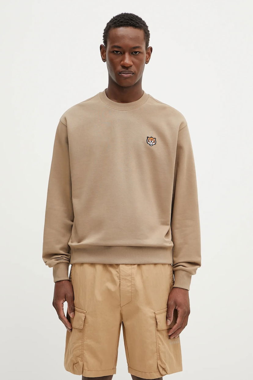 Світшоти KENZO Kenzo Tiger Crest Sweatshirt бежевий | FF55SW2624MF.10
