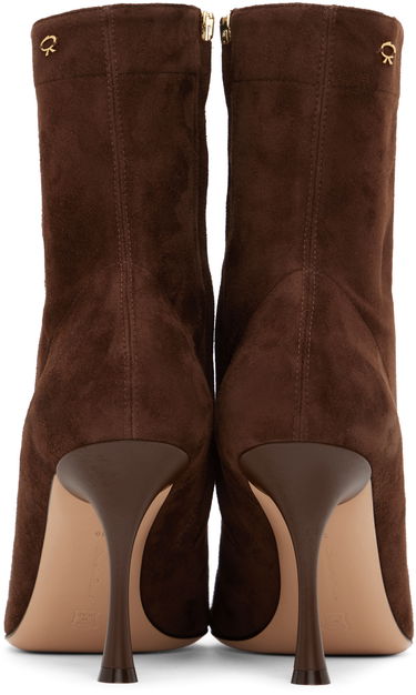 Кросівки та взуття Gianvito Rossi Suede Pointed Toe Boots Коричневий | G73173.85LAC.CSF, 1