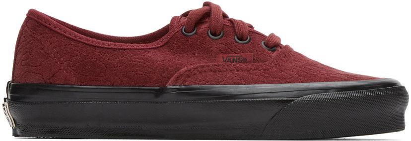Кросівки та взуття Vans OG Authentic LX Червоний | VN0A4BV99RH