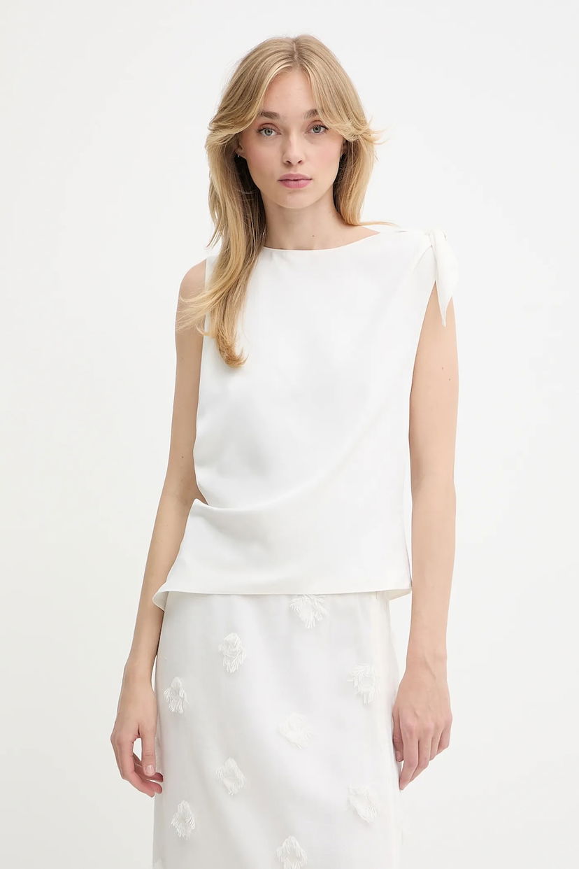 Безрукавка Samsoe Samsoe Samsoe Samsoe Saalbero Sleeveless Top білий | F25200101