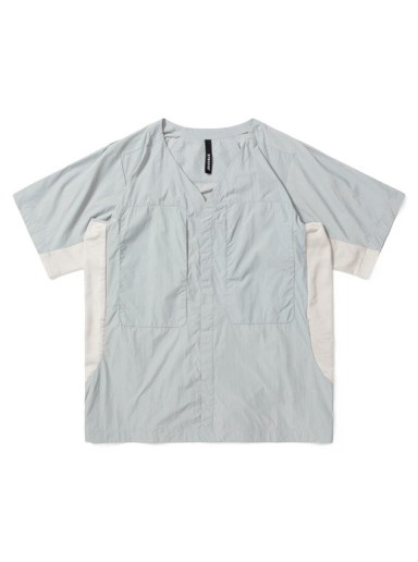 Футболка BYBORRE Button Tee Бірюзовий | E10-MA-207-996
