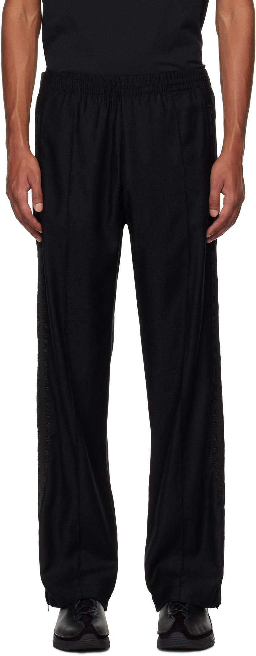 Спортивні штани OUR LEGACY Canvas Jersey Track Pants чорний | M4246TBC